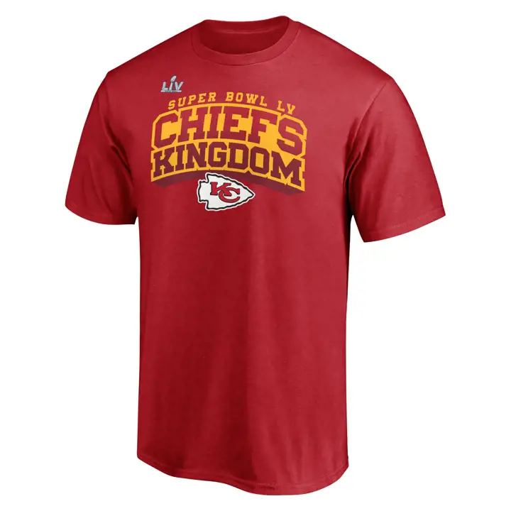 T-SHIRT ROUGE KANSAS CITY CHIEFS NFL SB BREAK SPEED 21