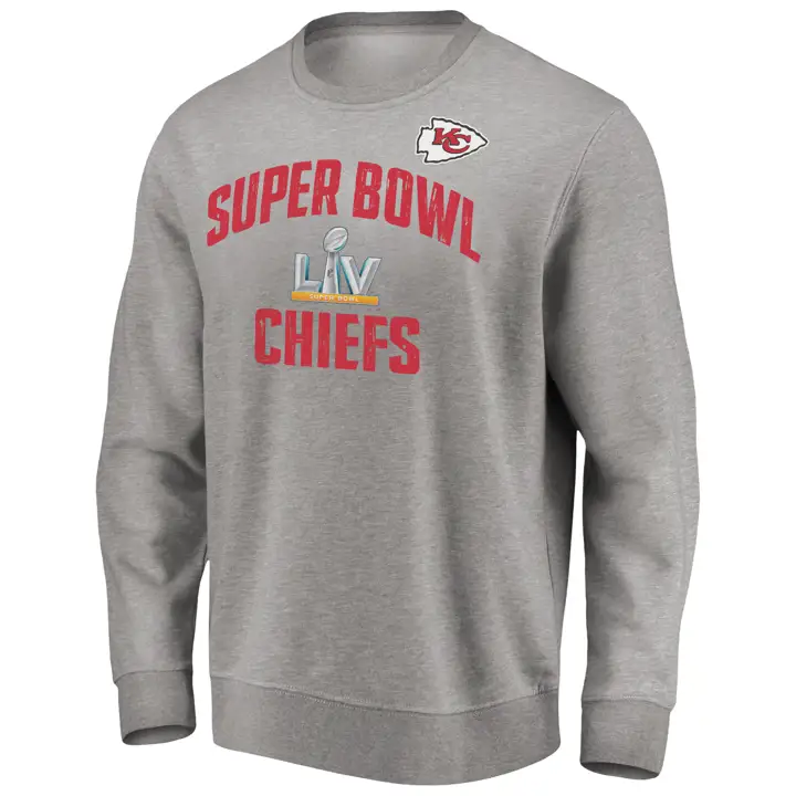 Kansas City Chiefs NFL SB BOUND LS REPLAY CREW 21 gris