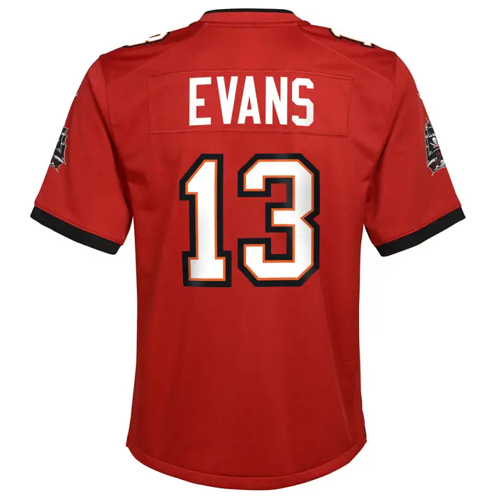 Tampa Bay Buccaneers NFL YOUTH SBLV PATCH MAILLOT 21 Evans Re