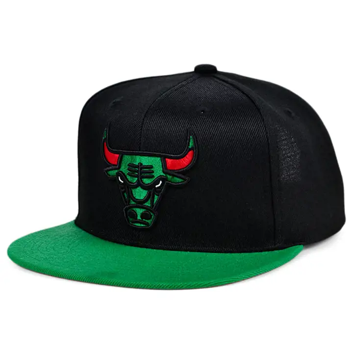 CHICAGO BULLS NBA RELOAD 2.0 SNAPBACK noir/vert