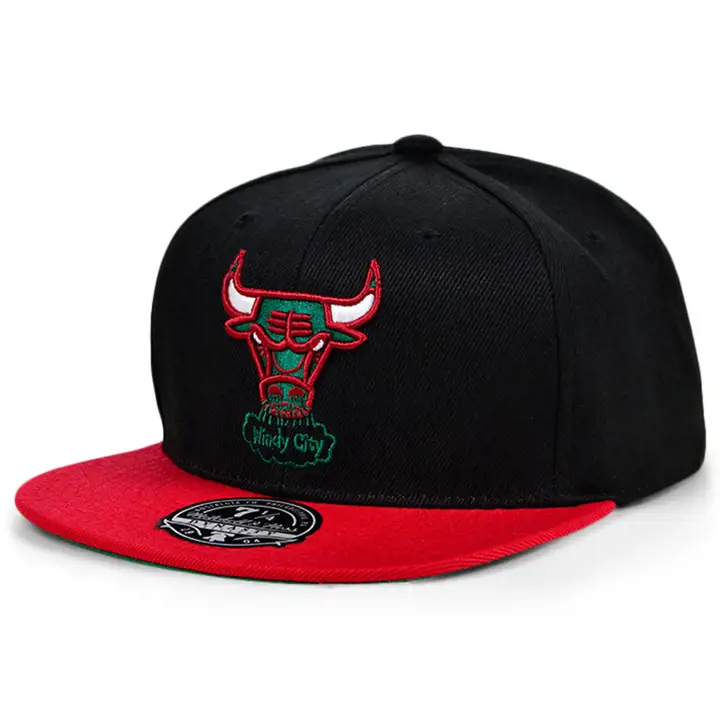 CASQUETTE AJUSTÉE CHICAGO BULLS HWC RELOAD 2.0 2T noire/rouge