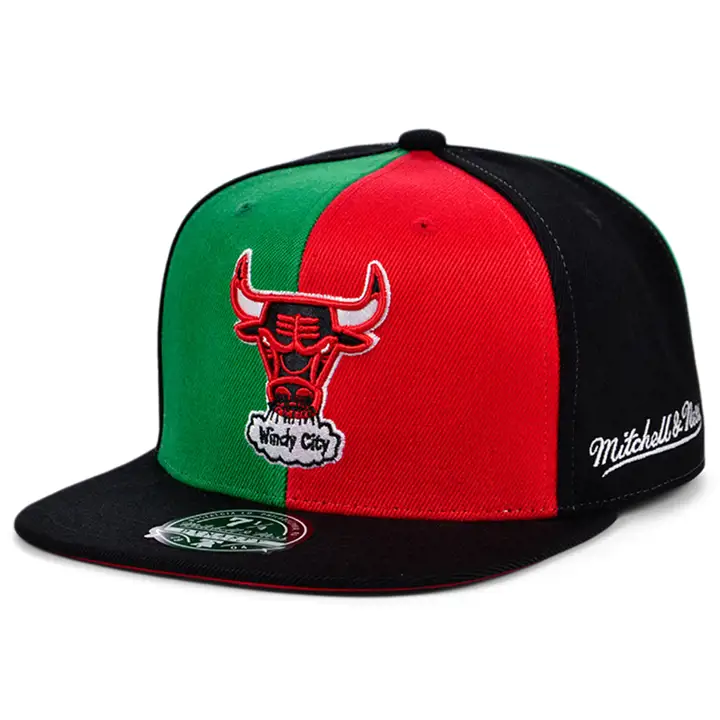 CHICAGO BULLS HWC RELOAD 2.0 PINWHEEL FITTED vert/rouge