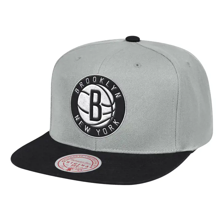 BROOKLYN NETS NBA MN Basic SH Snapback GRIS/NOIR