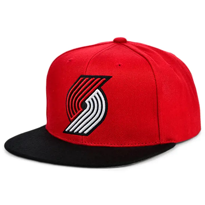 PORTLAND TRAIL BLAZERS NBA MN Basic SH Casquette Snapback rouge/noir