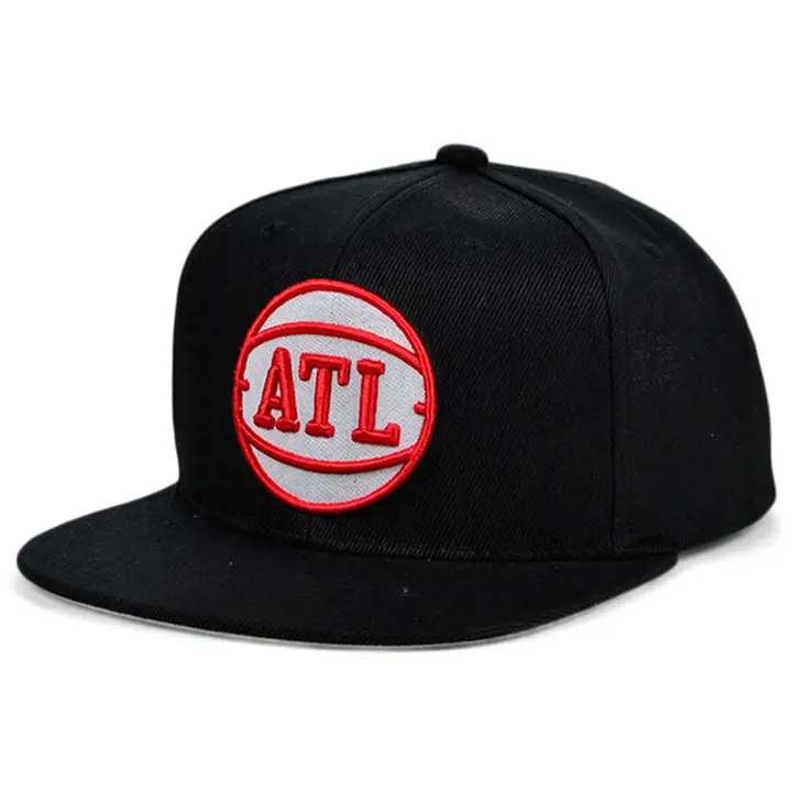 ATLANTA HAWKS NBA MN Casquette ajustée basique noire