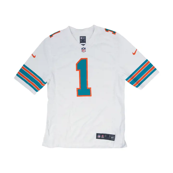 Miami Dolphins NFL Game Jersey Tua Tagovailoa WHT