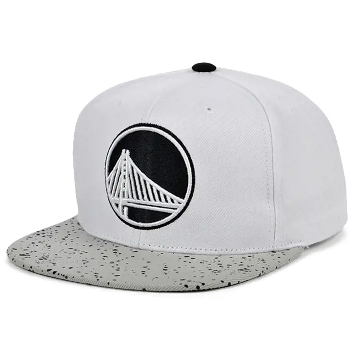 GOLDEN STATE WARRIORS NBA CASQUETTE SNAPBACK CIMENT BLC/GRI