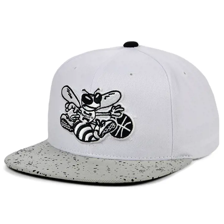 CASQUETTE SNAPBACK CHARLOTTE HORNETS NBA CEMENT BLANC/GRIS