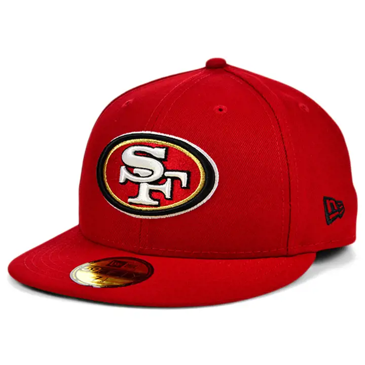 Casquette 59FIFTY Rouge San Francisco 49ers NFL Field Patch