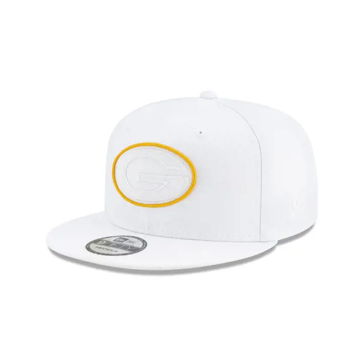 Casquette 9FIFTY NFL Green Bay Packers Logo Elements 3.0 blanche
