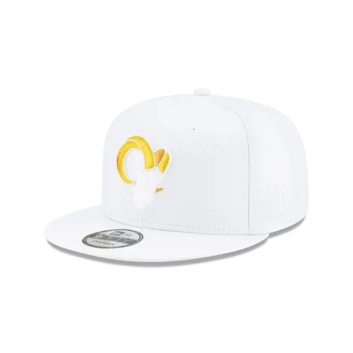 Casquette 9FIFTY Los Angeles Rams NFL Logo Elements 3.0 blanc