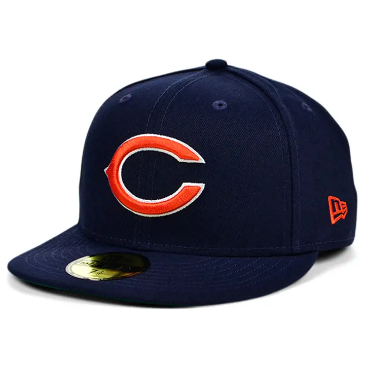 59FIFTY Navy avec écusson des Chicago Bears NFL