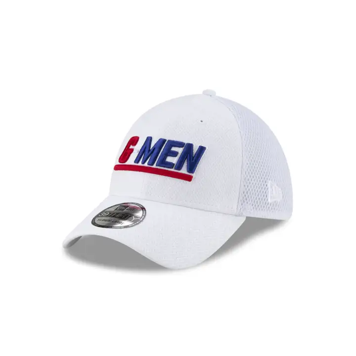 Casquette 39THIRTY blanche New York Giants NFL Logo Elements 3.0