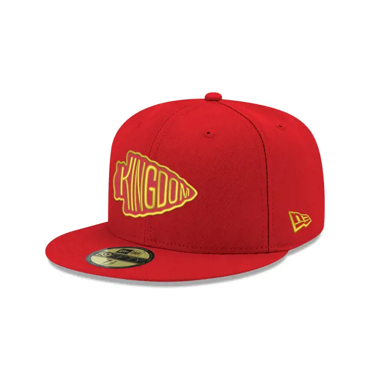 Casquette NFL Kansas City Chiefs 59FIFTY Rouge basique