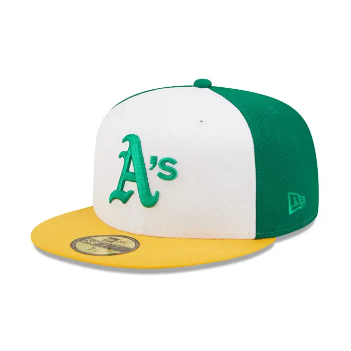 Casquette 59FIFTY MLB ALL STAR GAME PATCH Oakland Athletics blc/vrt/jaune