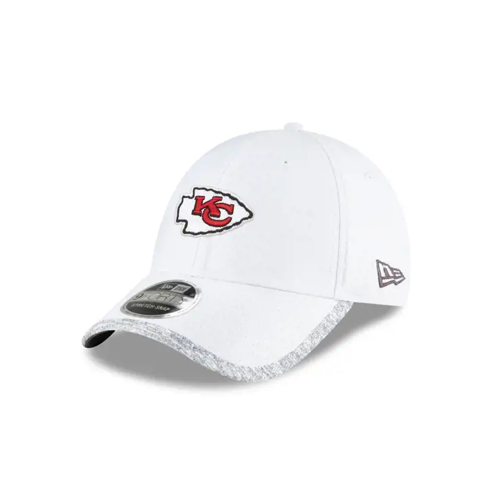 Casquette réglable 9FORTY des Chiefs de Kansas City SB LV Game Sideline Stretch