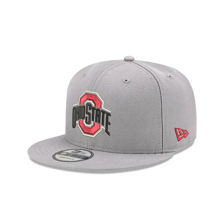 Ohio State Buckeyes NCAA Core 9FIFTY Snap Athletic O GRY