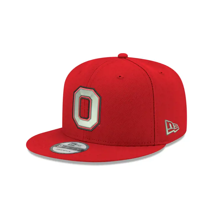 Ohio State Buckeyes NCAA Core 9FIFTY Snap Block 'O' ROUGE