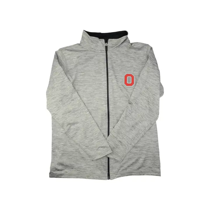 Ohio State Buckeyes NCAA Gris chiné à glissière intégrale