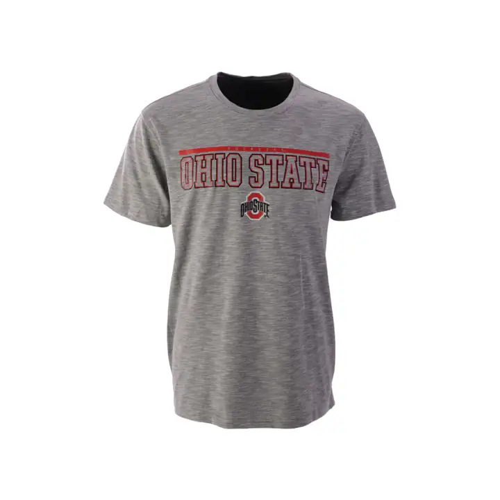 T-shirt en polyester NCAA Buckeyes de l'Ohio CHAR