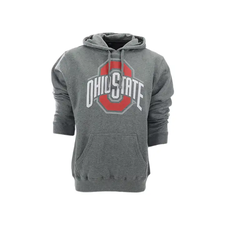 Molleton à capuchon basique NCAA Ohio State Buckeyes LGRY