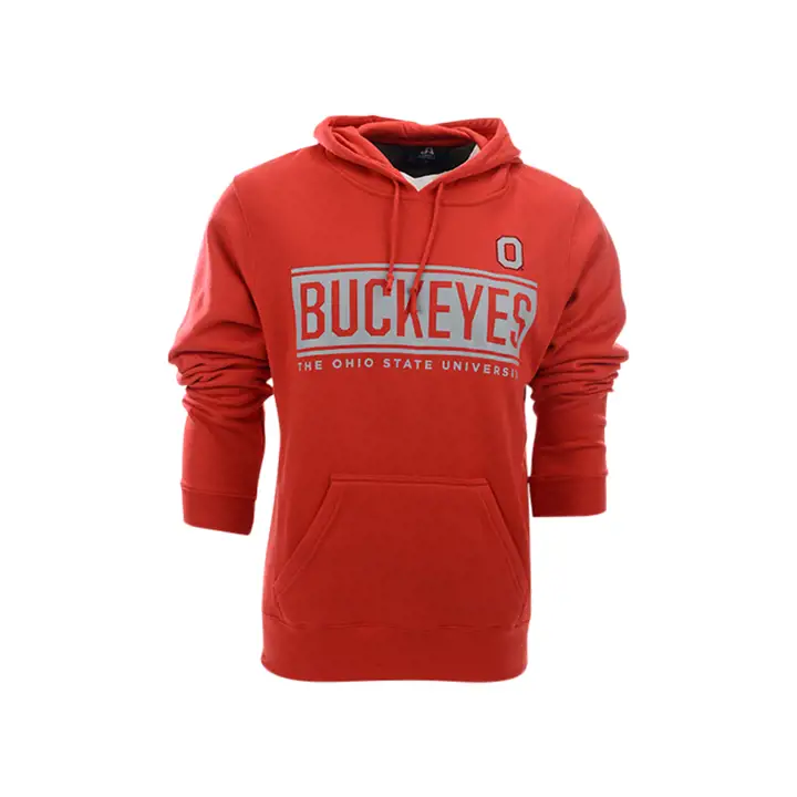 Ohio State Buckeyes NCAA Sweat à capuche léger pullover ROUGE