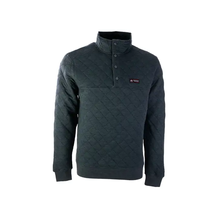 Pulls matelassé NCAA Ohio State Buckeyes à boutons-pression CHAR