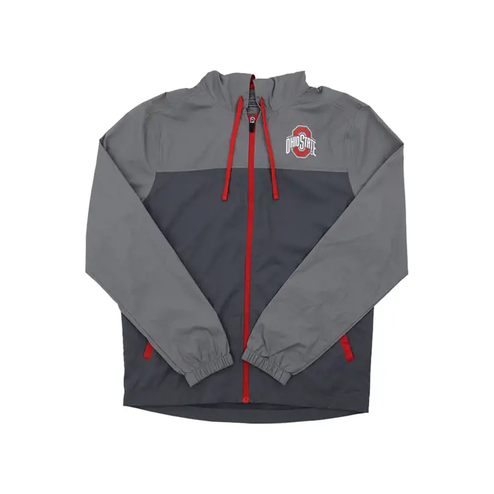 Veste légère Ohio State Buckeyes NCAA Colorblock GRIS