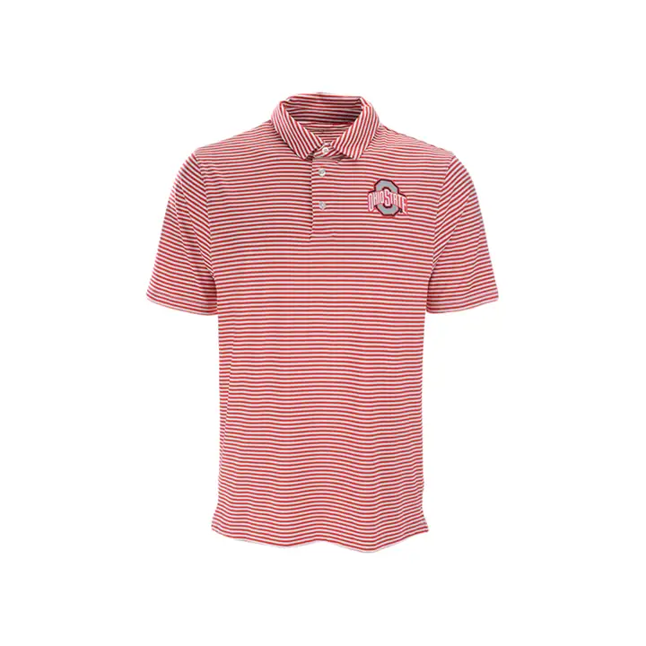 Polo OHIO STATE BUCKEYES NCAA Bunker ROUGE