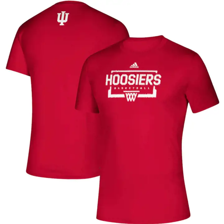 T-shirt Fastboard Indiana Hoosiers NCAA 21 cramoisi