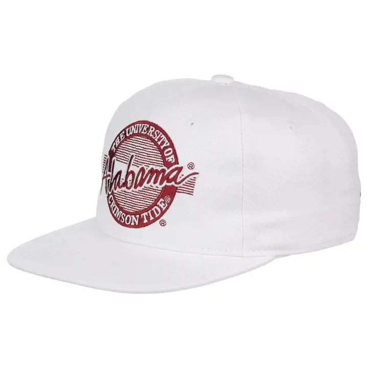 Casquette circulaire rétro NCAA Alabama Crimson Tide bld/crim
