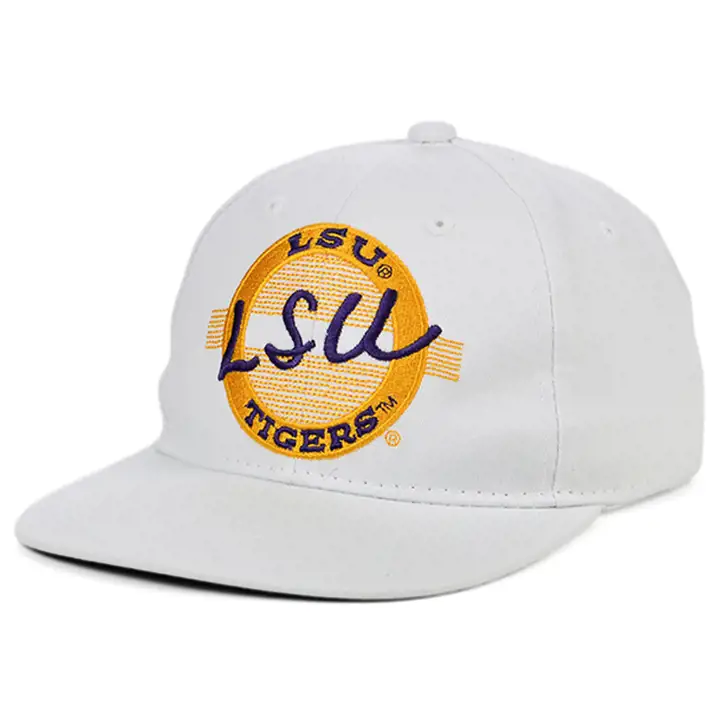 Casquette Cercle Rétro N.C.A.A. L.S.U. blc/jau