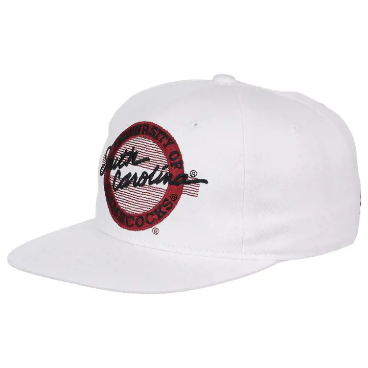 Casquette rétro ronde NCAA South Carolina Gamecocks blc/rouge