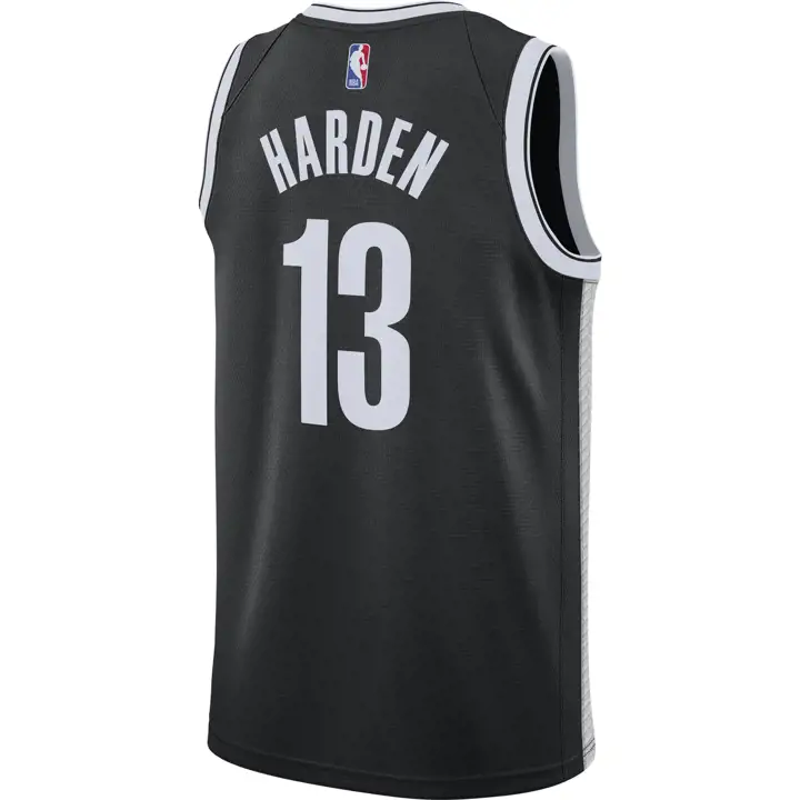 Maillot swingman icône NBA B Nets James Harden noir