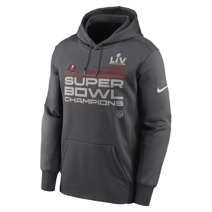 Tampa Bay Buccaneers NFL SBLV CHAMP LR HOOD 21 GRIS