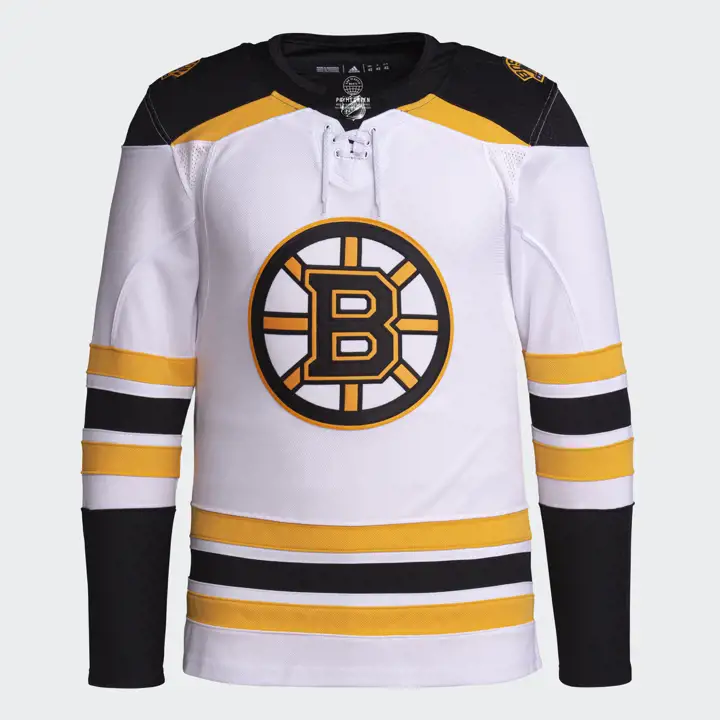 Maillot authentique Primegreen NHL ADI des Boston Bruins - Blanc