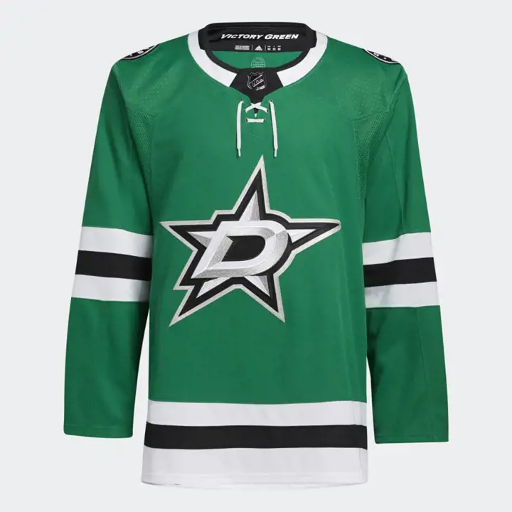 Maillot authentique d'équipe Dallas Stars NHL ADI Primegreen vert