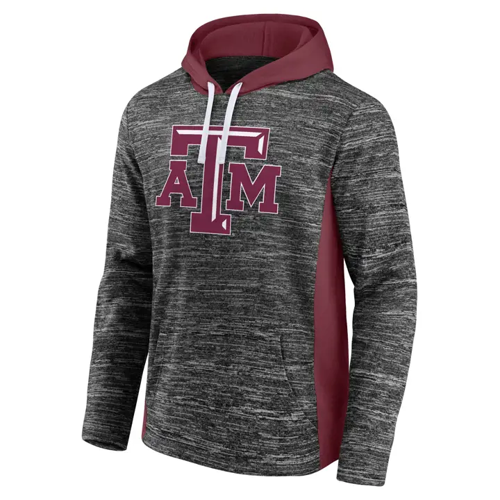 Sweat à capuche NCAA Chiller Texas A&M Aggies 21 CHARCOAL