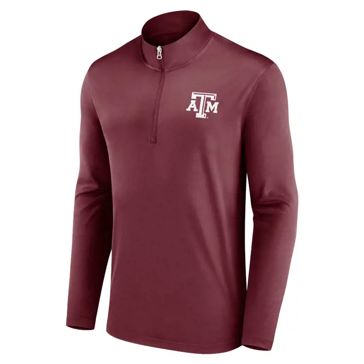 Texas A&M Aggies NCAA Poly 1/4 Zip 21 MAR