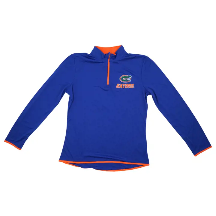 Florida Gators NCAA Femme Poly 1/4 Zip 21 RBL