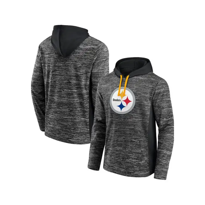 Pittsburgh Steelers NFL CHILLER FLEECE PO HOOD 21 GRIS