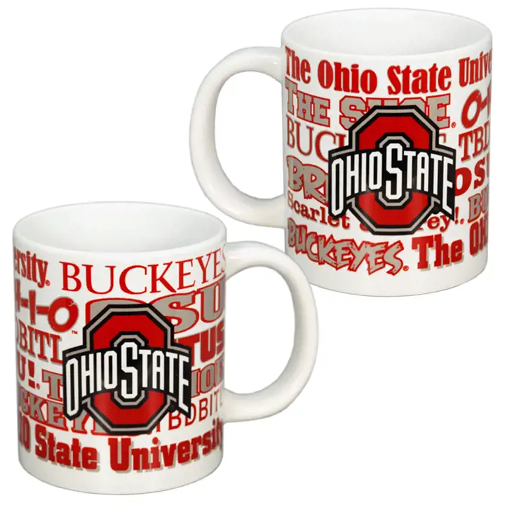 Tasse à café Ohio State Buckeyes Word Mark 59 cl