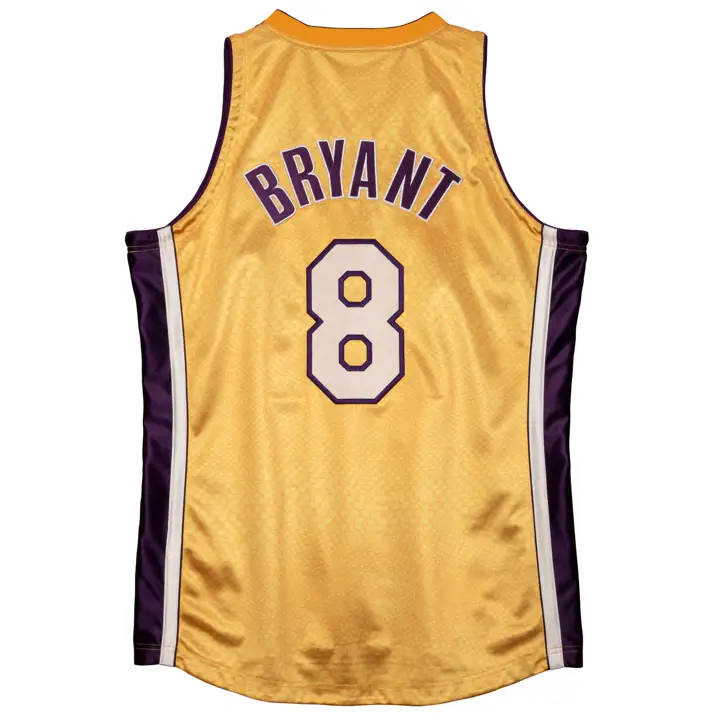 Maillot réversible authentique MN des Los Angeles Lakers NBA gl/pur