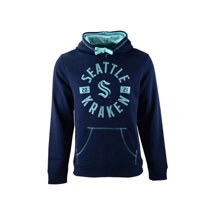 Sweat à capuche Seattle Kraken NHL Rookie Ultimate MARINE