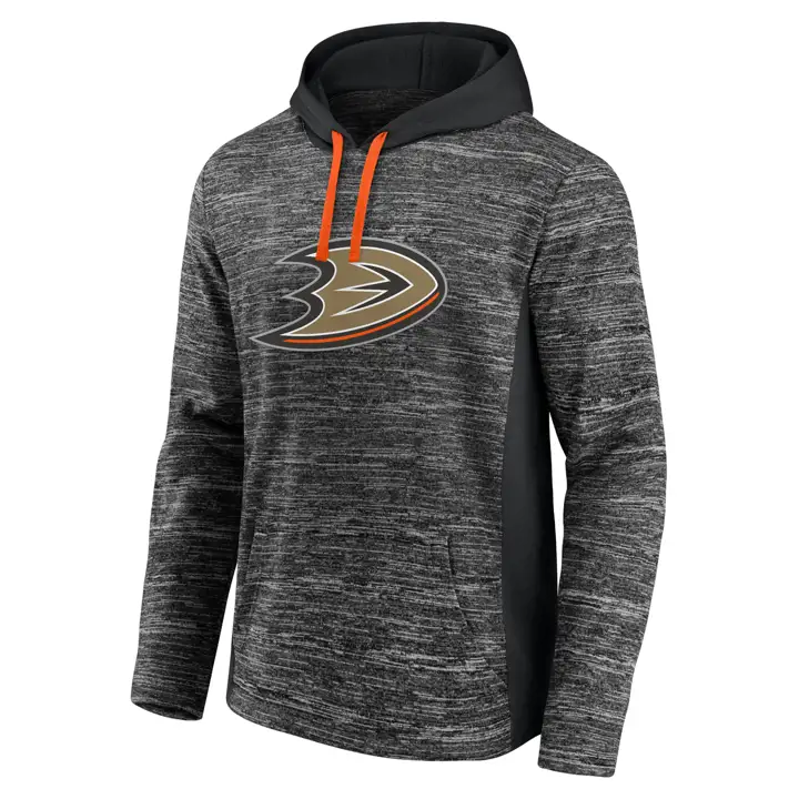 Chandail à capuchon Anaheim Ducks LNH Rookie Chiller Noir