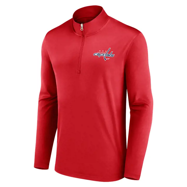 Polaire zippée 1/4 Washington Capitals NHL - Rouge