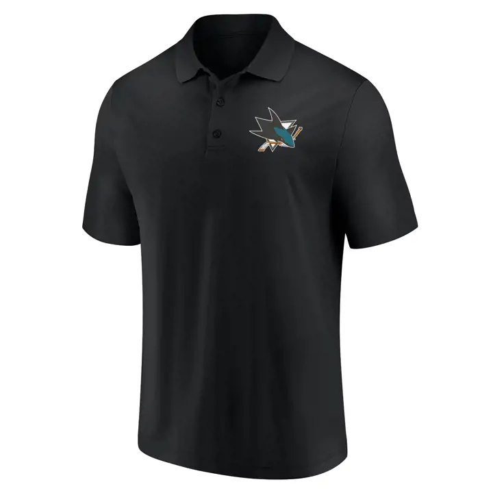 Polo San Jose Sharks NHL Équipe Recrue Noir