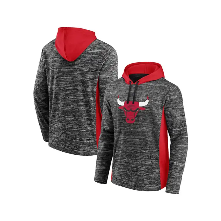 Chicago Bulls NBA Rookie Chiller Hoodie gris/rouge