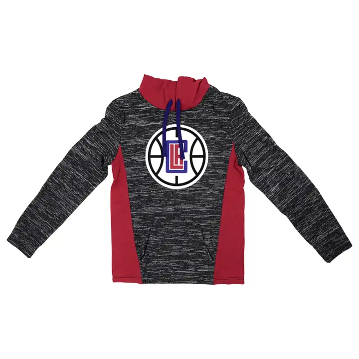 Los Angeles Clippers NBA Rookie Chiller Hoodie gris/rouge
