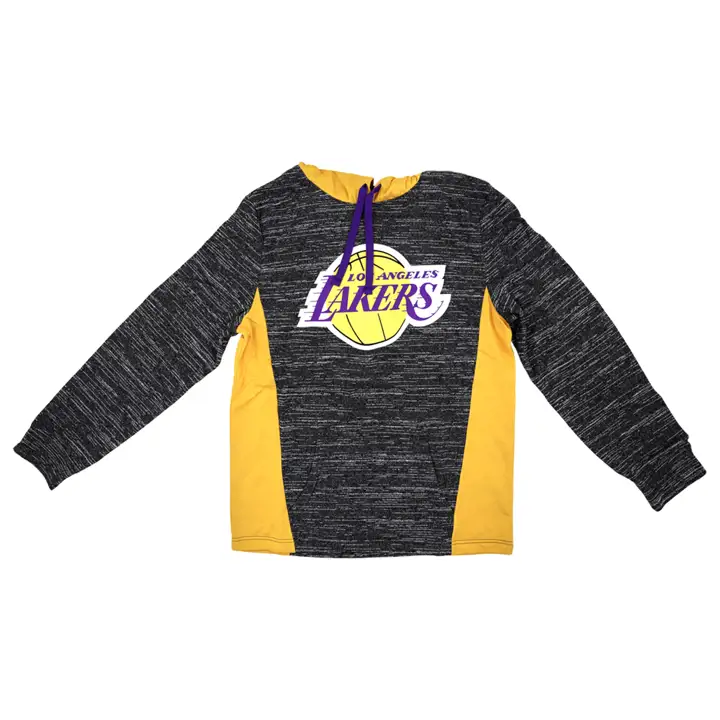 Los Angeles Lakers NBA Rookie Chiller Hoodie gris/jaune
